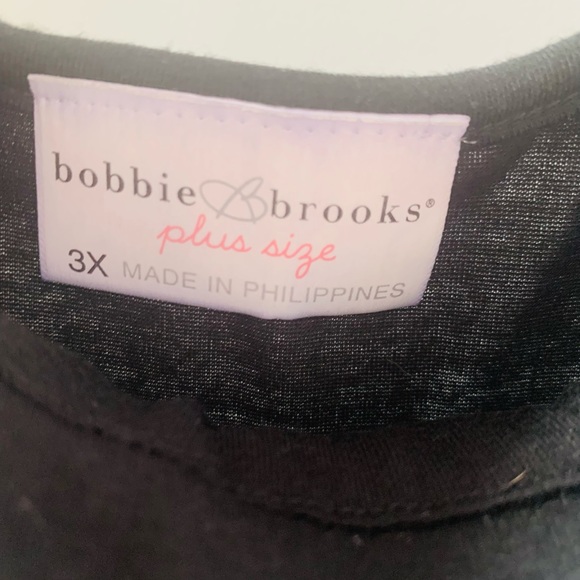 NEW BLACK & MULTI COLOR SUNDRESS W/HIGH LOW FRONT. SIZE 3X - Picture 9 of 13